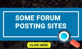 Some Forum posting sites
